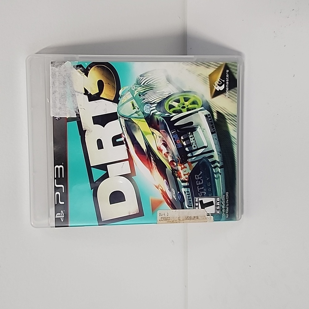 Playstation 3 Dirt 3 Video Game.